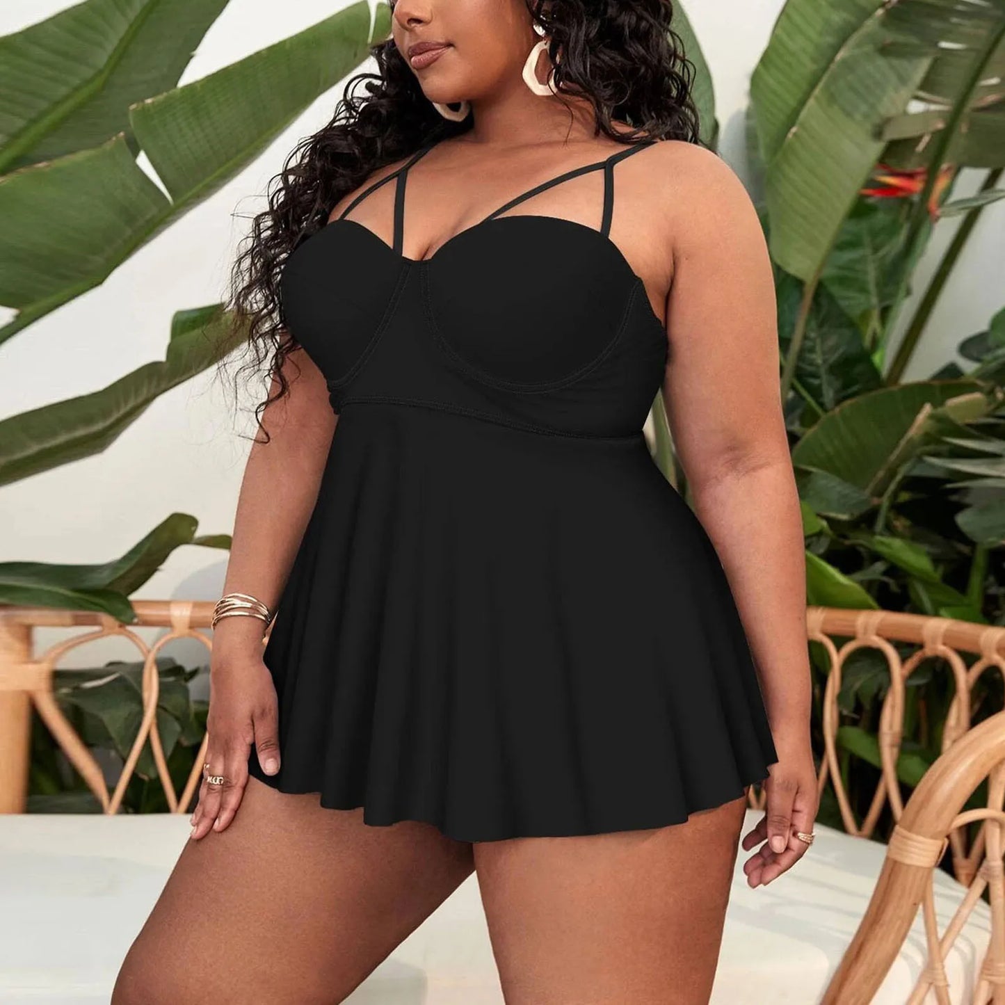 2026 Women Swimsuit Push Up Bathing Suit Women Plus Size Two Piece