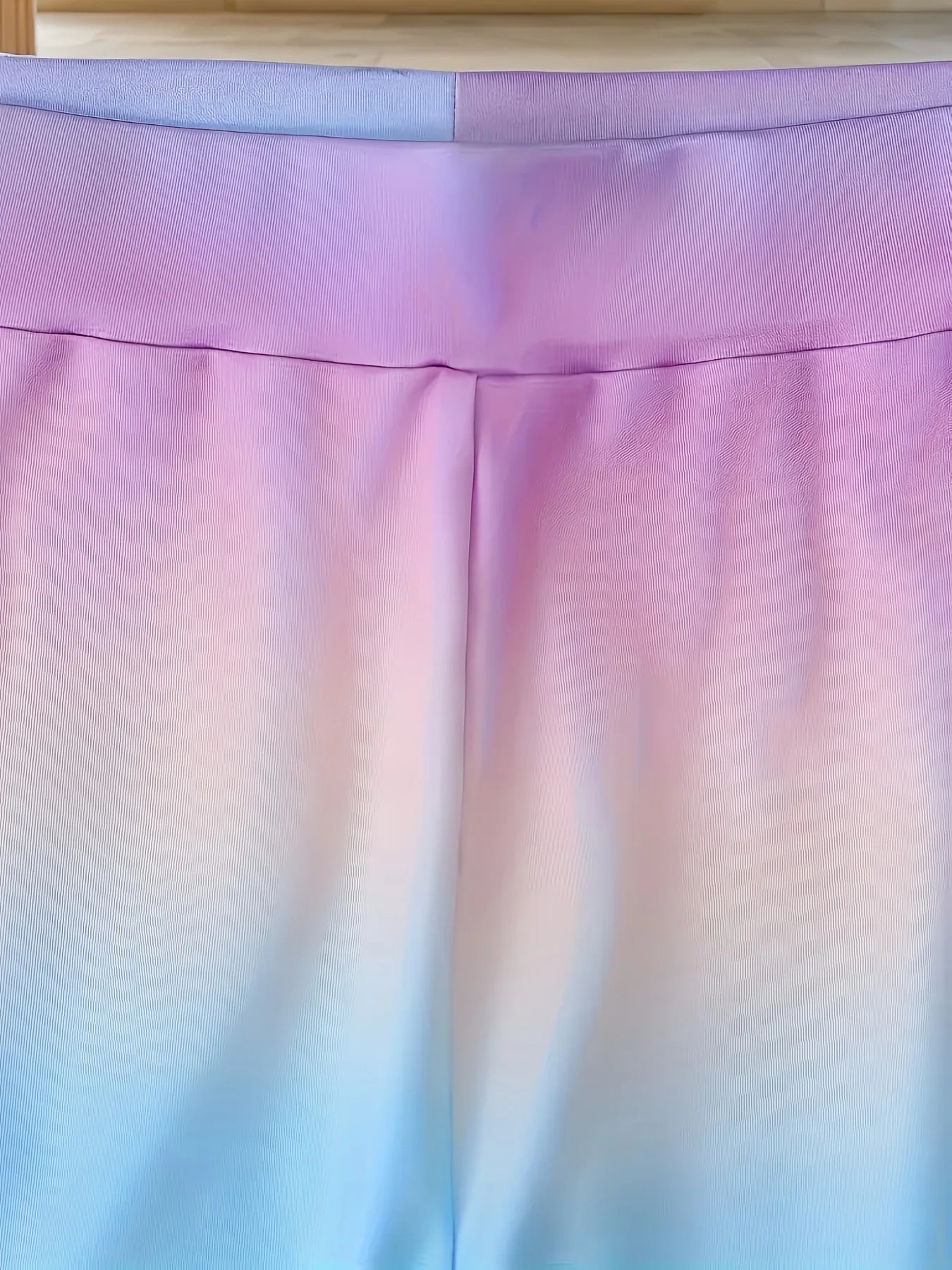Multicolored pant set, double breasted lapel long sleeved suit jacket and pants