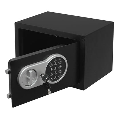 Safe Deposit Box Anti-theft Digital Lock Safe Cash Box Jewelry Case with Keys For Bedrooms Offices