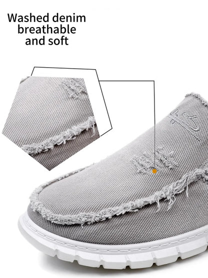 Daisy embroidery denim, casual sneaker.