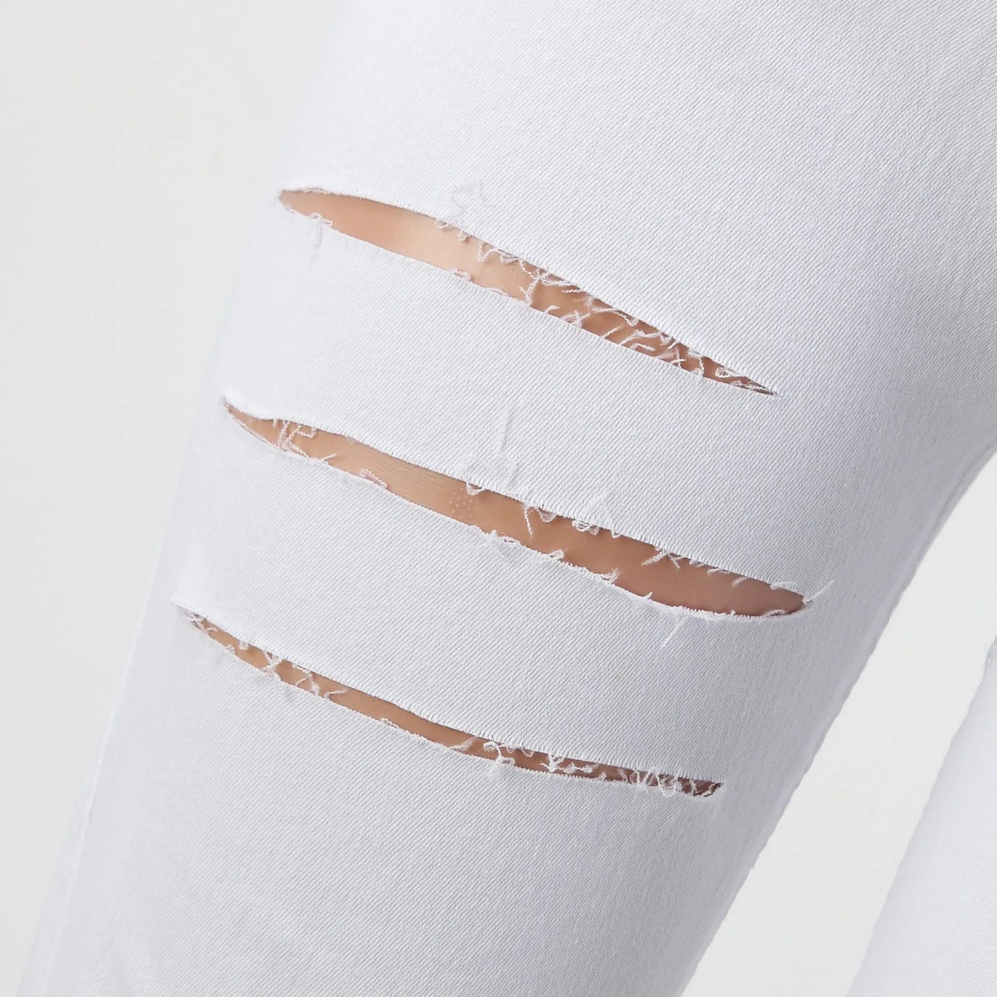 New Ripped Jeans Women'S Pencil Pants Ripped