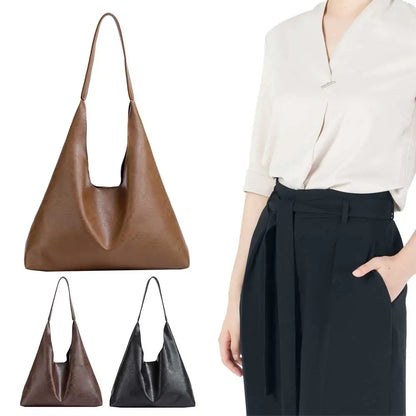 Large Capacity Women PU Soft Leather Tote Bag