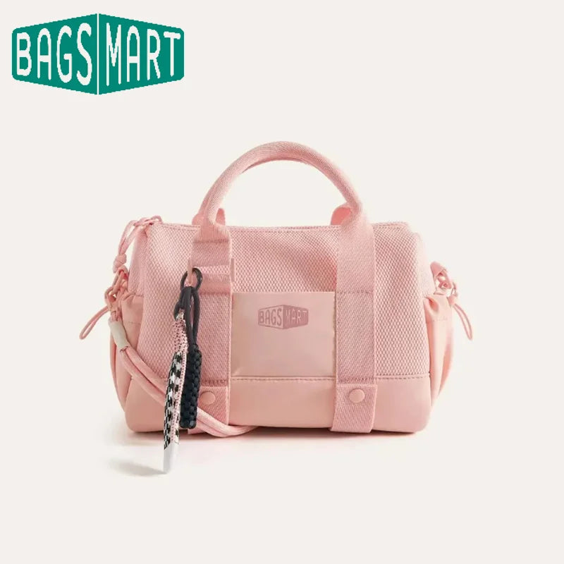 BAGSMART Mini Crossbody Bag Boston-style mini duffel