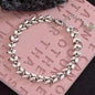 VENTFILLE 925 Sterling Silver Line Extremely fine Bracelet