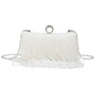 Evening Bag for Women Long Tassel Design Clutch Purses For Wedding Cocktail Prom