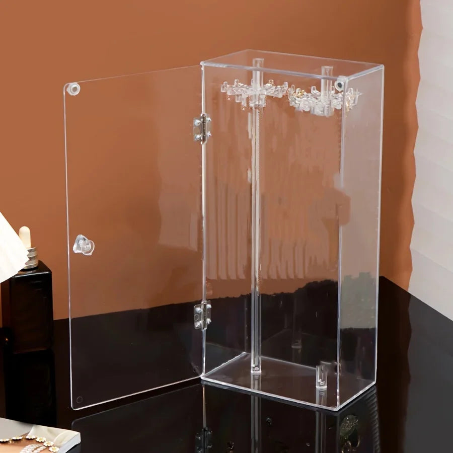 1pc Acrylic Necklace Storage Box,