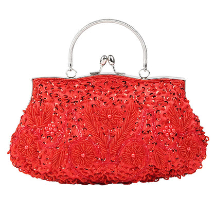 Vintage embroidered beaded purse.