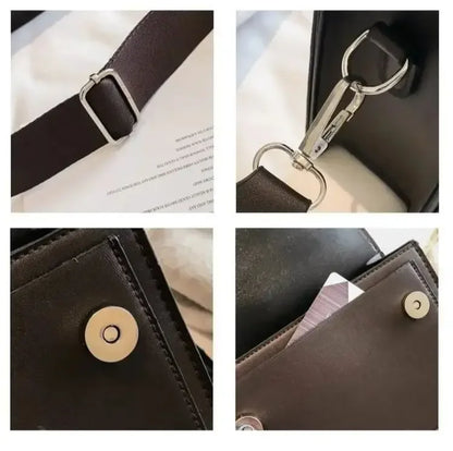Crossbody Bag PU Leather Bags for Women Travel Handle