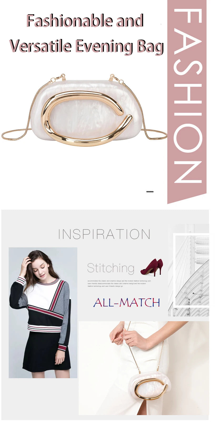 Fashion Women's Handbag Bride Metal Gold Women Luxury Evening Banquet Clutch Bag