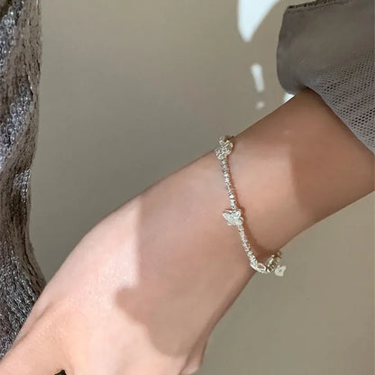 VENTFILLE 925 Sterling Silver Butterfly Bracelet