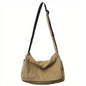 Messenger Bag, Vintage Canvas Teenager Shoulder Tote