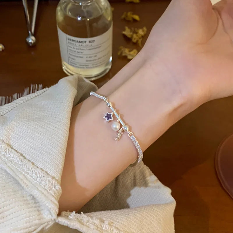 VENTFILLE 925 Sterling Silver Butterfly Bracelet