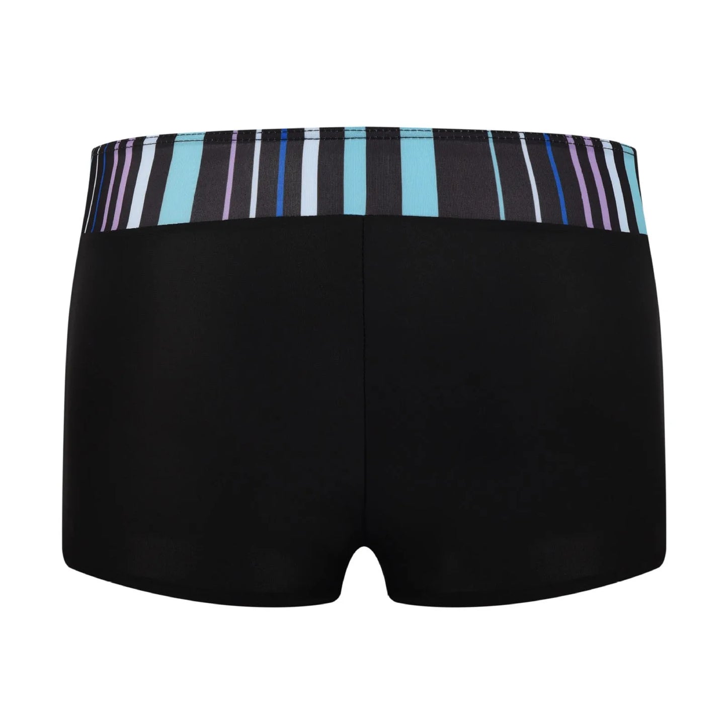 Women's Swimming Suit Ladies Striped Two Piece Swimsuit With Shorts