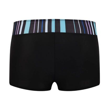 Women's Swimming Suit Ladies Striped Two Piece Swimsuit With Shorts