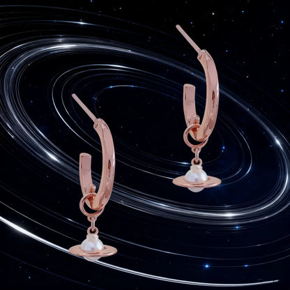 2025 New S925 Pure Silver LAYLA Small Pearl Earrings Women's High-end Jewelry