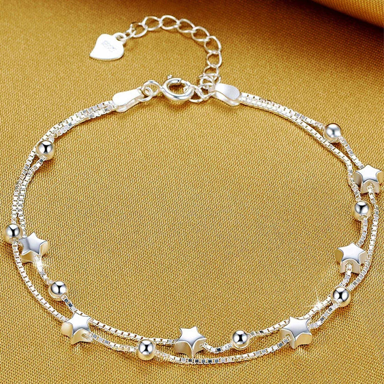 VENTFILLE 925 Sterling Silver Butterfly Bracelet