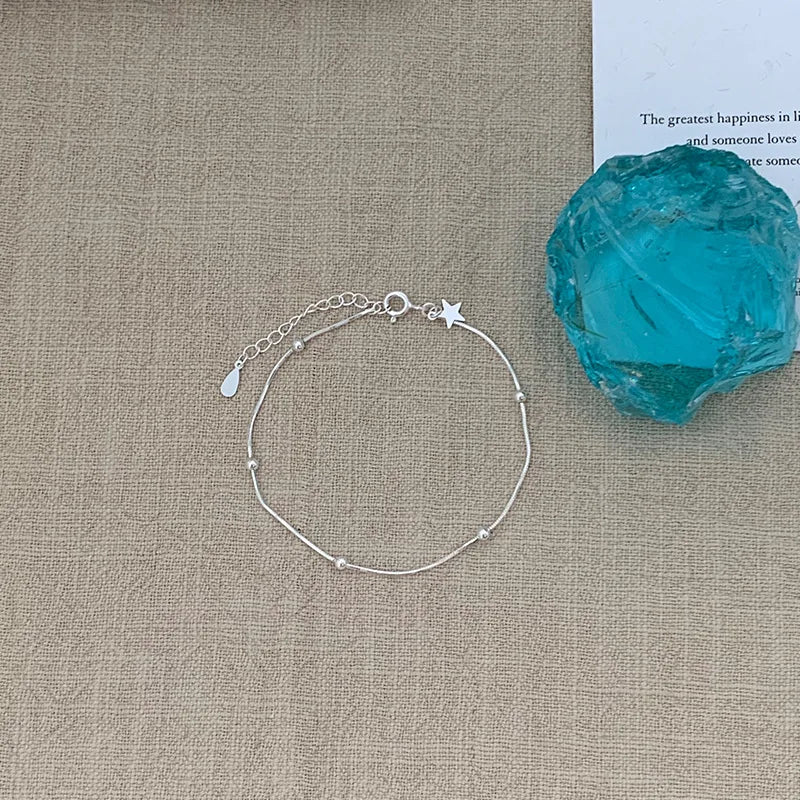 VENTFILLE 925 Sterling Silver Line Extremely fine Bracelet