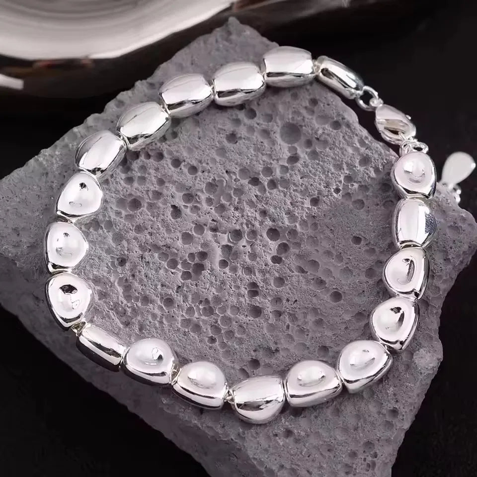 VENTFILLE 925 Sterling Silver Line Extremely fine Bracelet