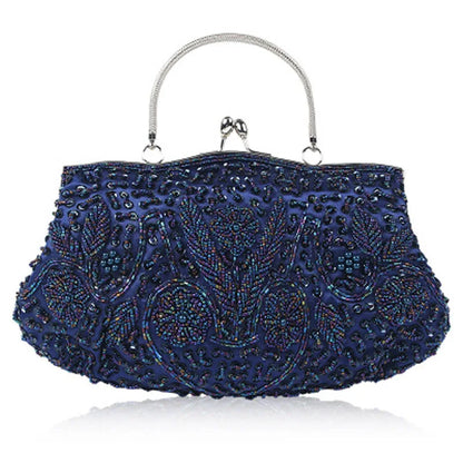Vintage embroidered beaded purse.