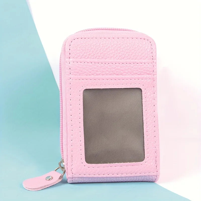 RFID Blocking Multi Card Slots Card Holder