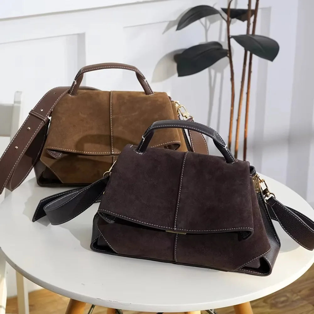 Ladies Designer Suede Women Shoulder Bag Luxury Unique 2026 New