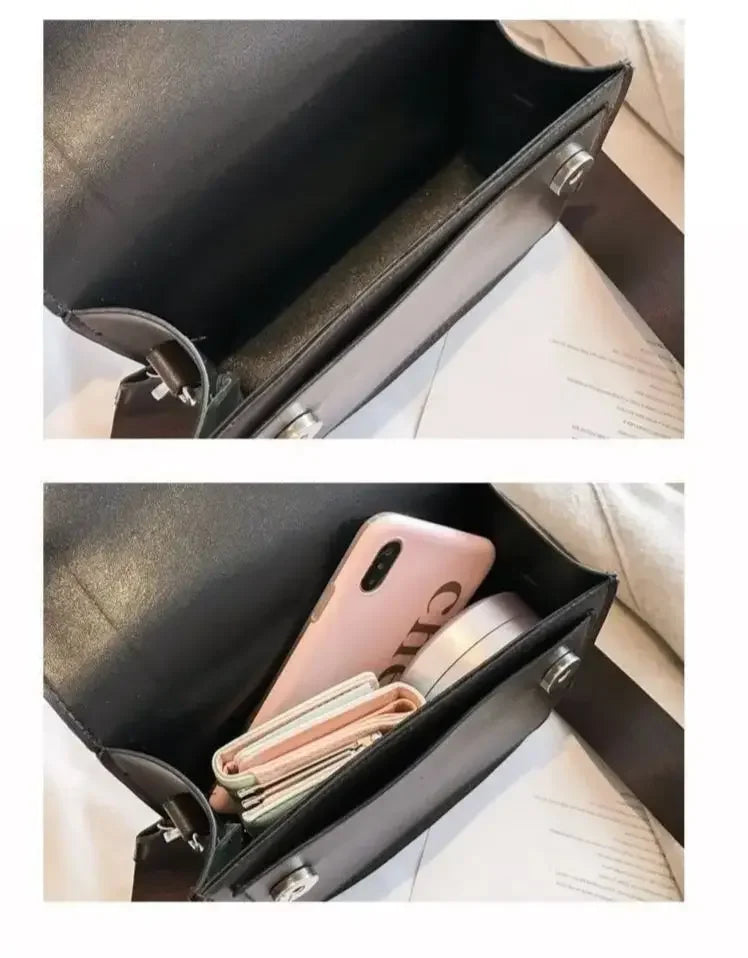 Crossbody Bag PU Leather Bags for Women Travel Handle