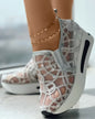 women's Muffin Sneakers Sequin Slip On Casual Shoes