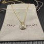 2025 New High-Quality Square Diamond Necklace and Earrings Set