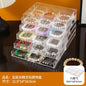 Large Capacity Multi-Layer Desktop Drawer Style Jewelry Box Earring Ring