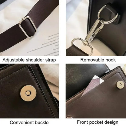 Crossbody Bag PU Leather Bags for Women Travel Handle