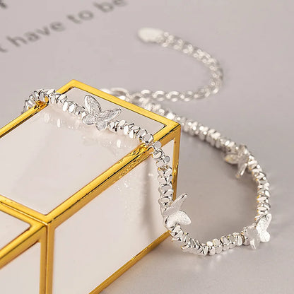 VENTFILLE 925 Sterling Silver Butterfly Bracelet