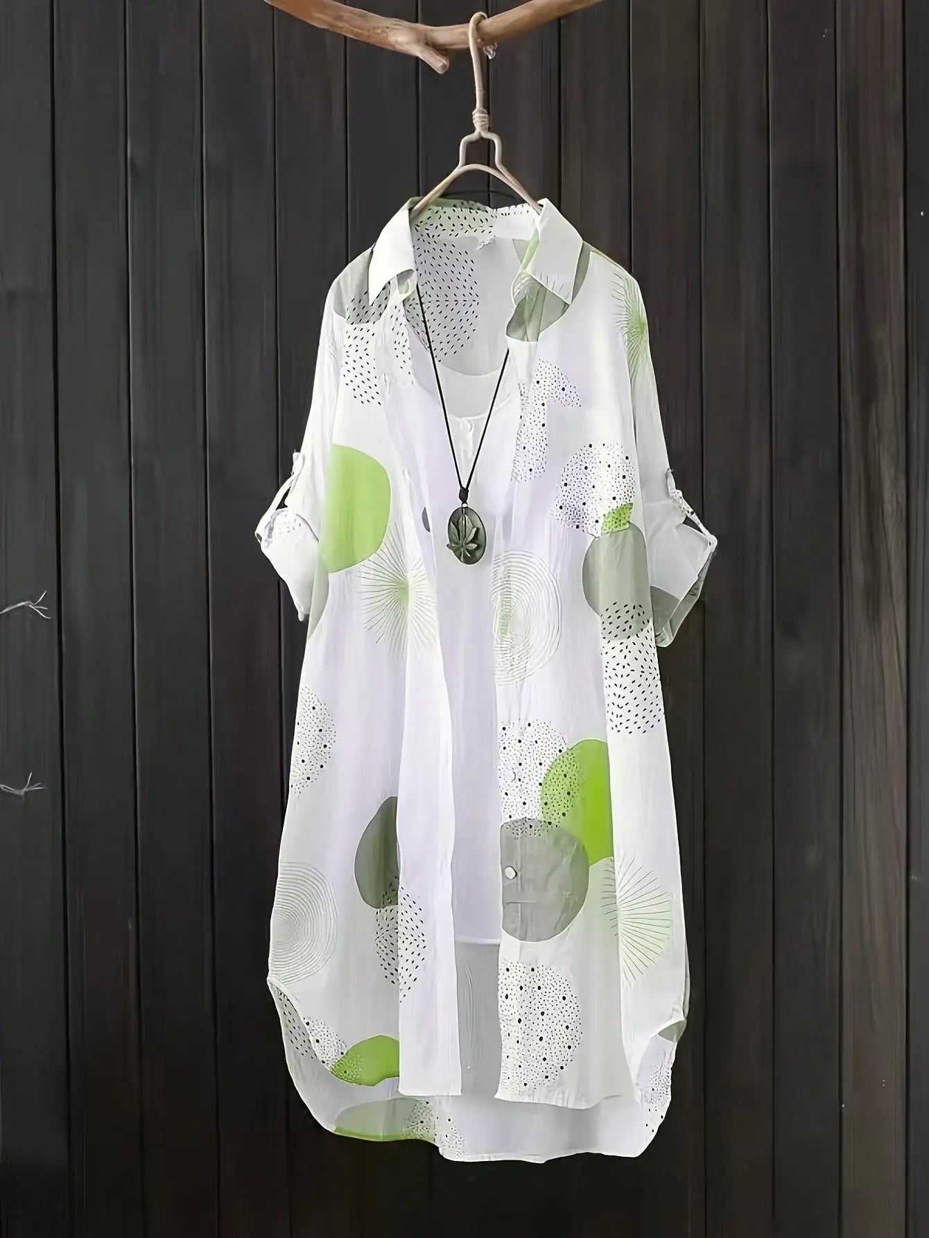 PLUS SIZE Women's Shirt - Loose Comfortable Chic Blouse