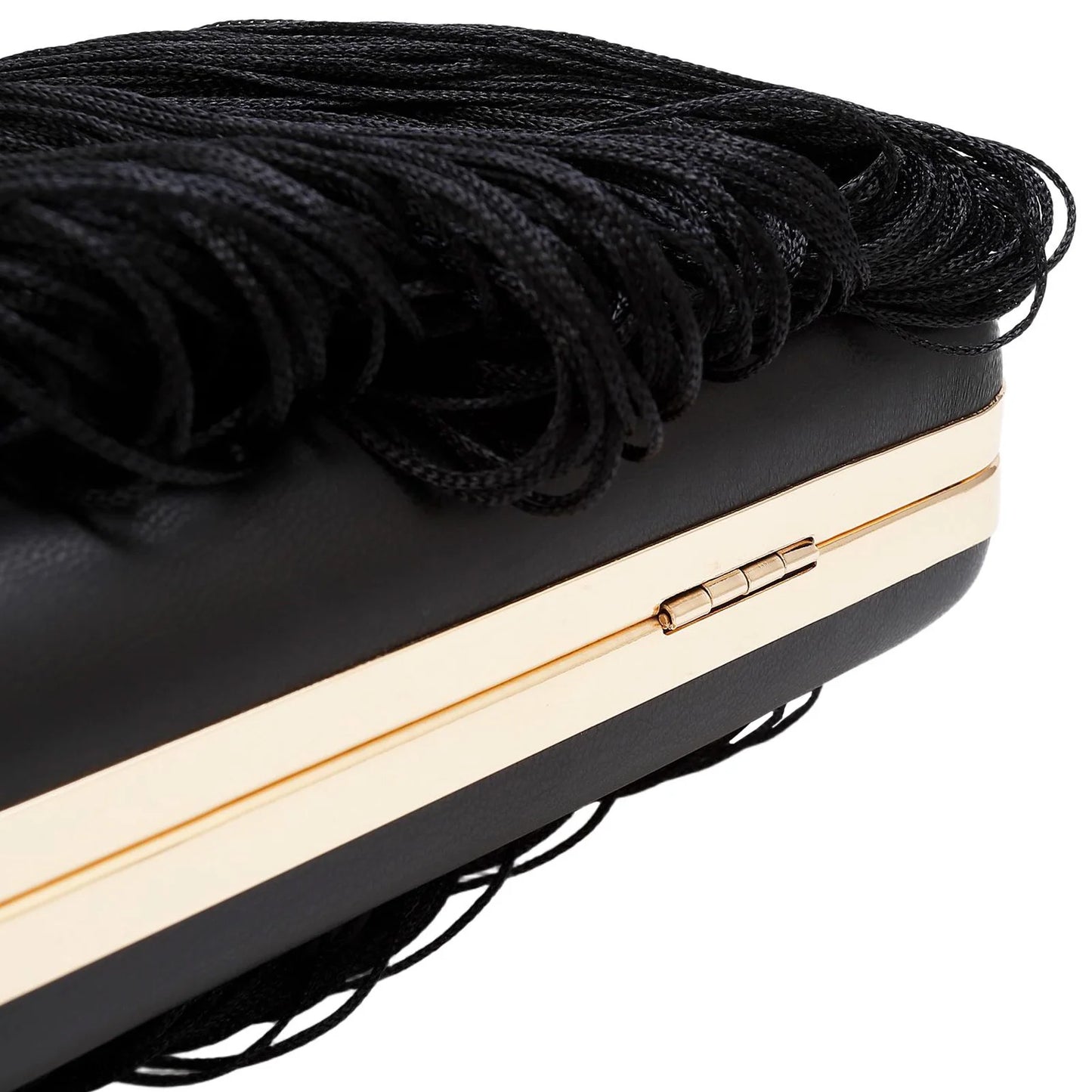 Evening Bag for Women Long Tassel Design Clutch Purses For Wedding Cocktail Prom