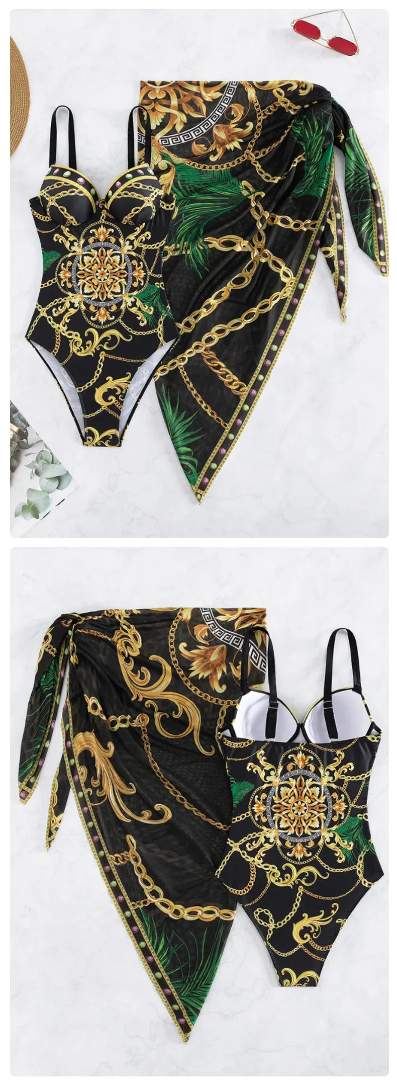 Underwire Women Sexy Swimsuit 2 Piece