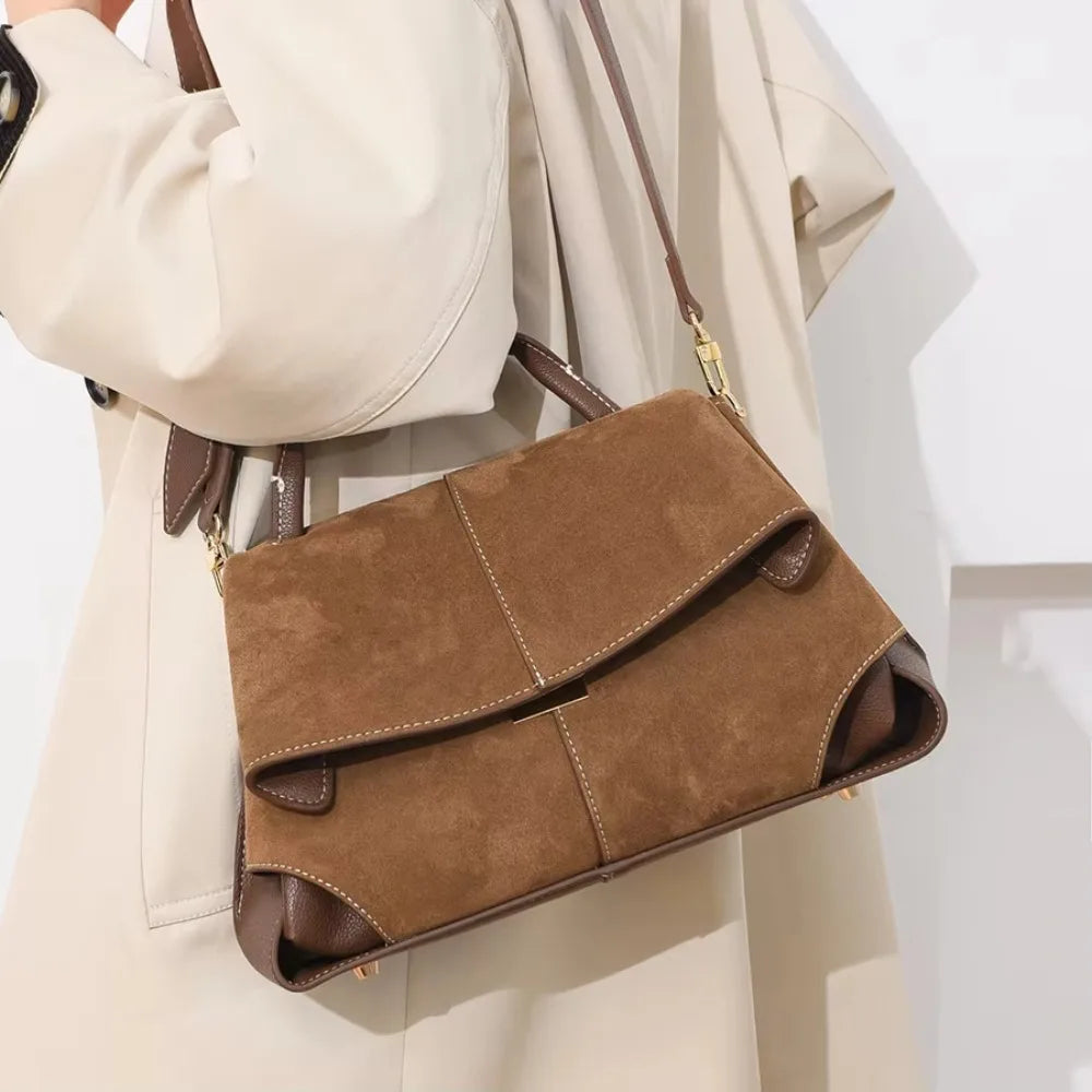 Ladies Designer Suede Women Shoulder Bag Luxury Unique 2026 New