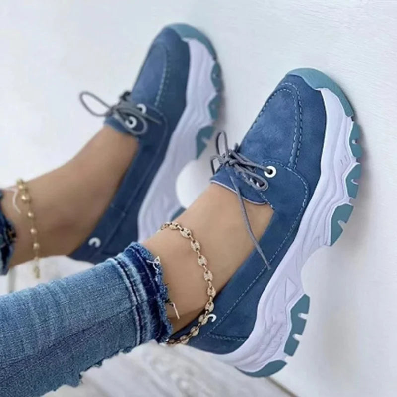 Women Sneakers Platform Casual Breathable Sport Design