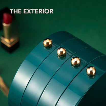 Foldable Mirror Jewelry Storage Box,