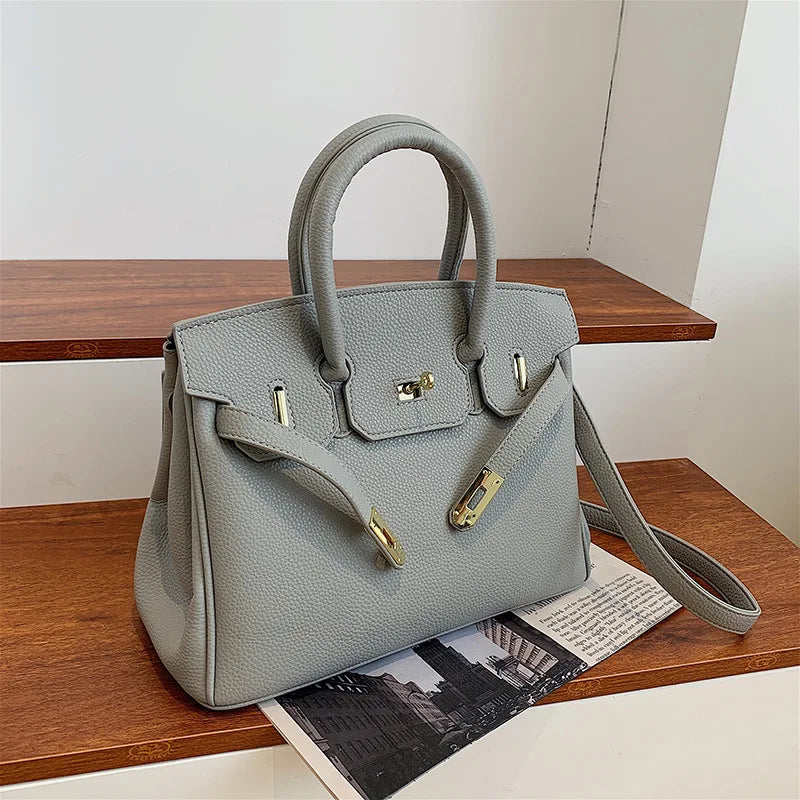 Women's Leather Spacious Purses & Handbags with Shoulder Strap