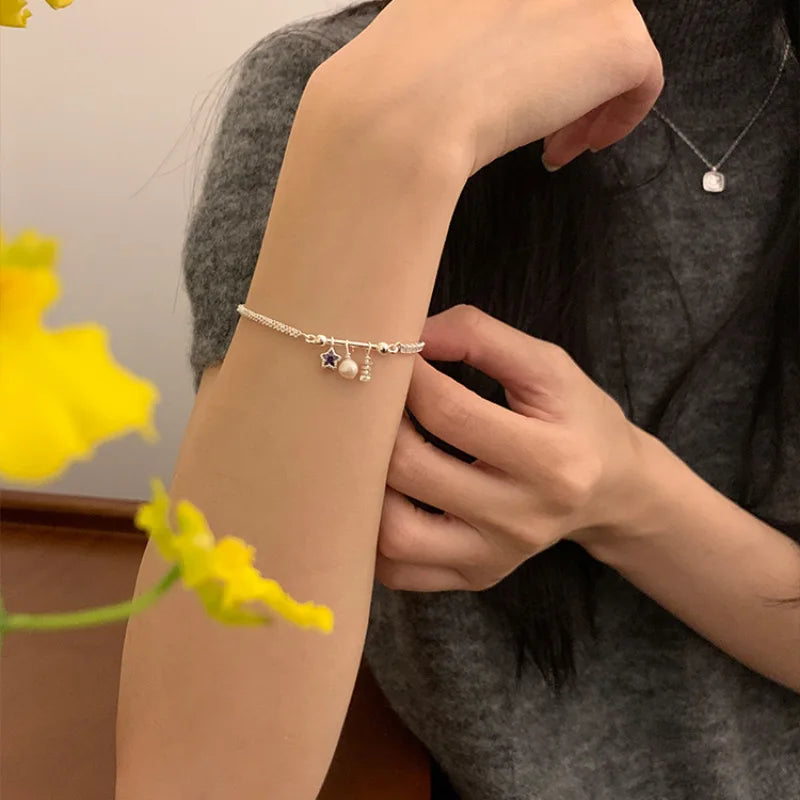 VENTFILLE 925 Sterling Silver Butterfly Bracelet