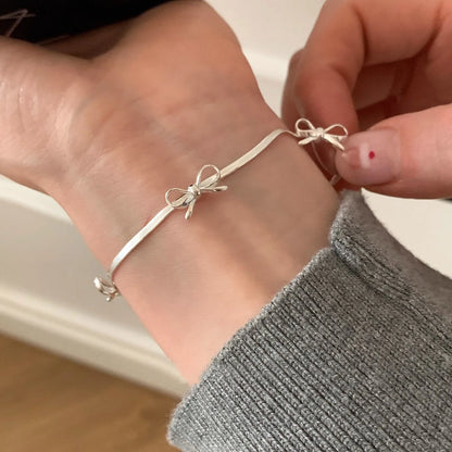 VENTFILLE 925 Sterling Silver Butterfly Bracelet