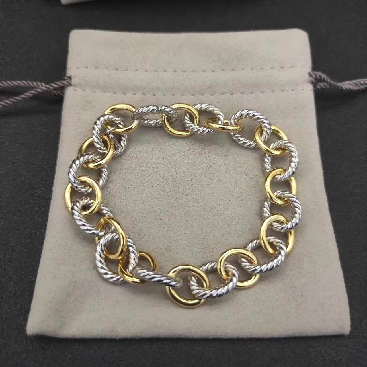 Fashionable Simple Retro Beaded Bracelet Daily Wear for Men and Women