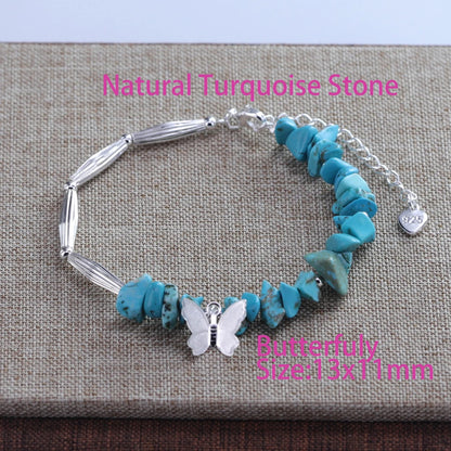 VENTFILLE 925 Sterling Silver Butterfly Bracelet