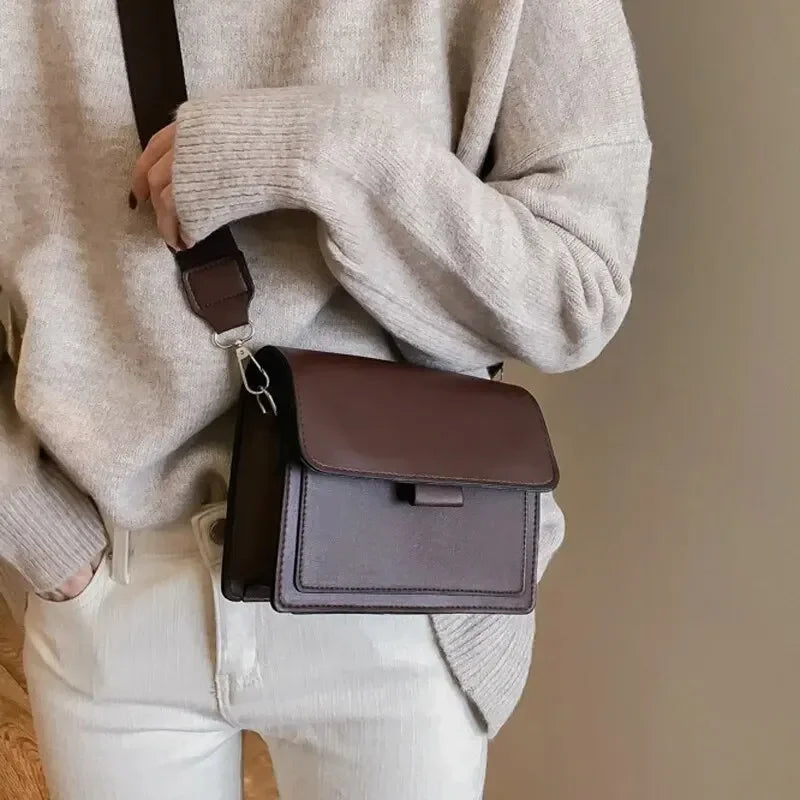 Crossbody Bag PU Leather Bags for Women Travel Handle