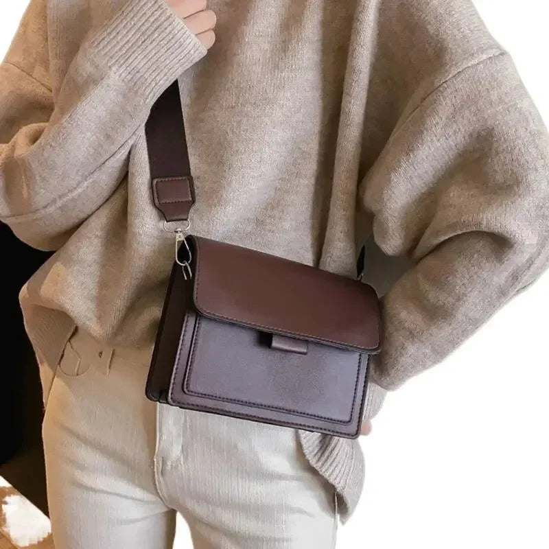 Crossbody Bag PU Leather Bags for Women Travel Handle