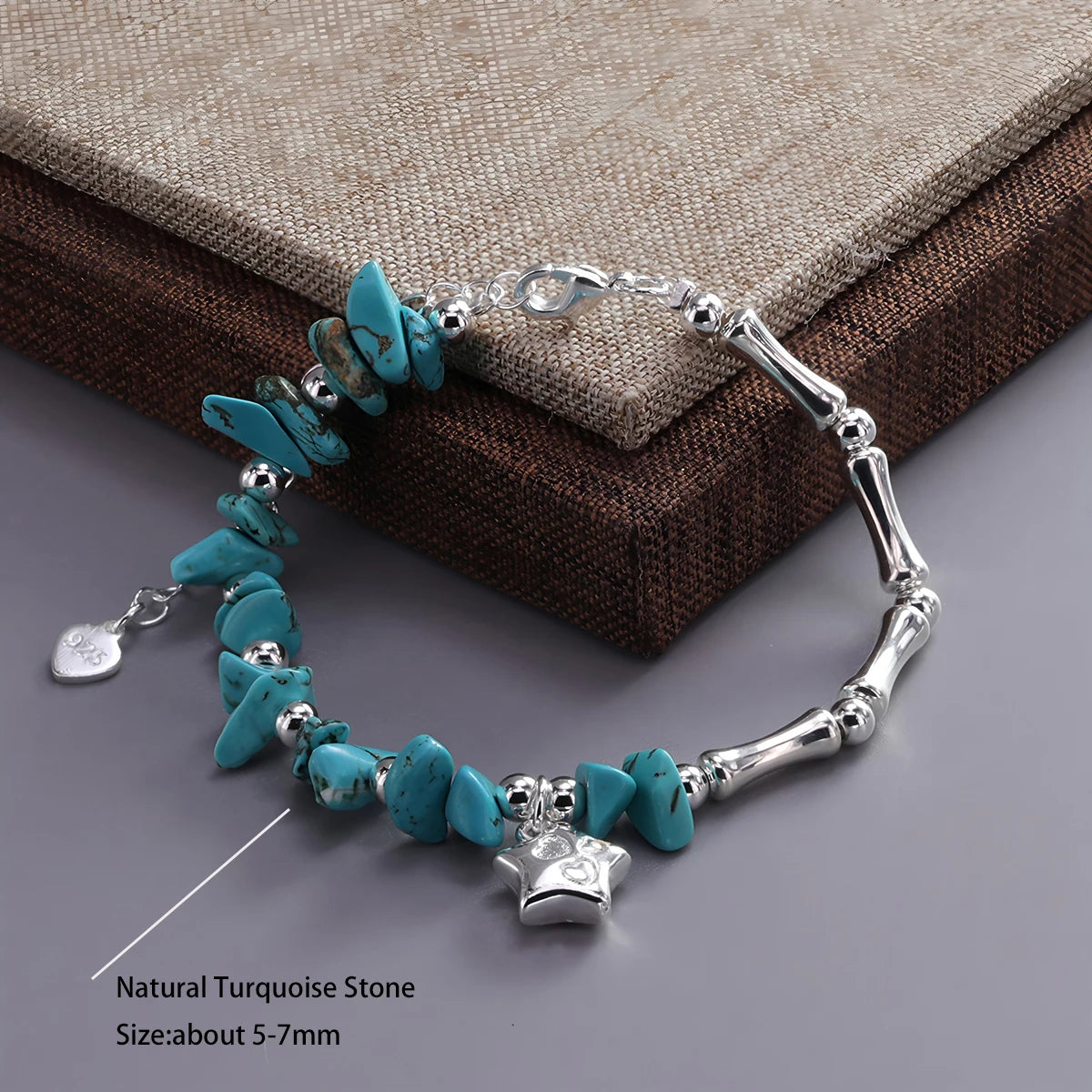 VENTFILLE 925 Sterling Silver Line Extremely fine Bracelet
