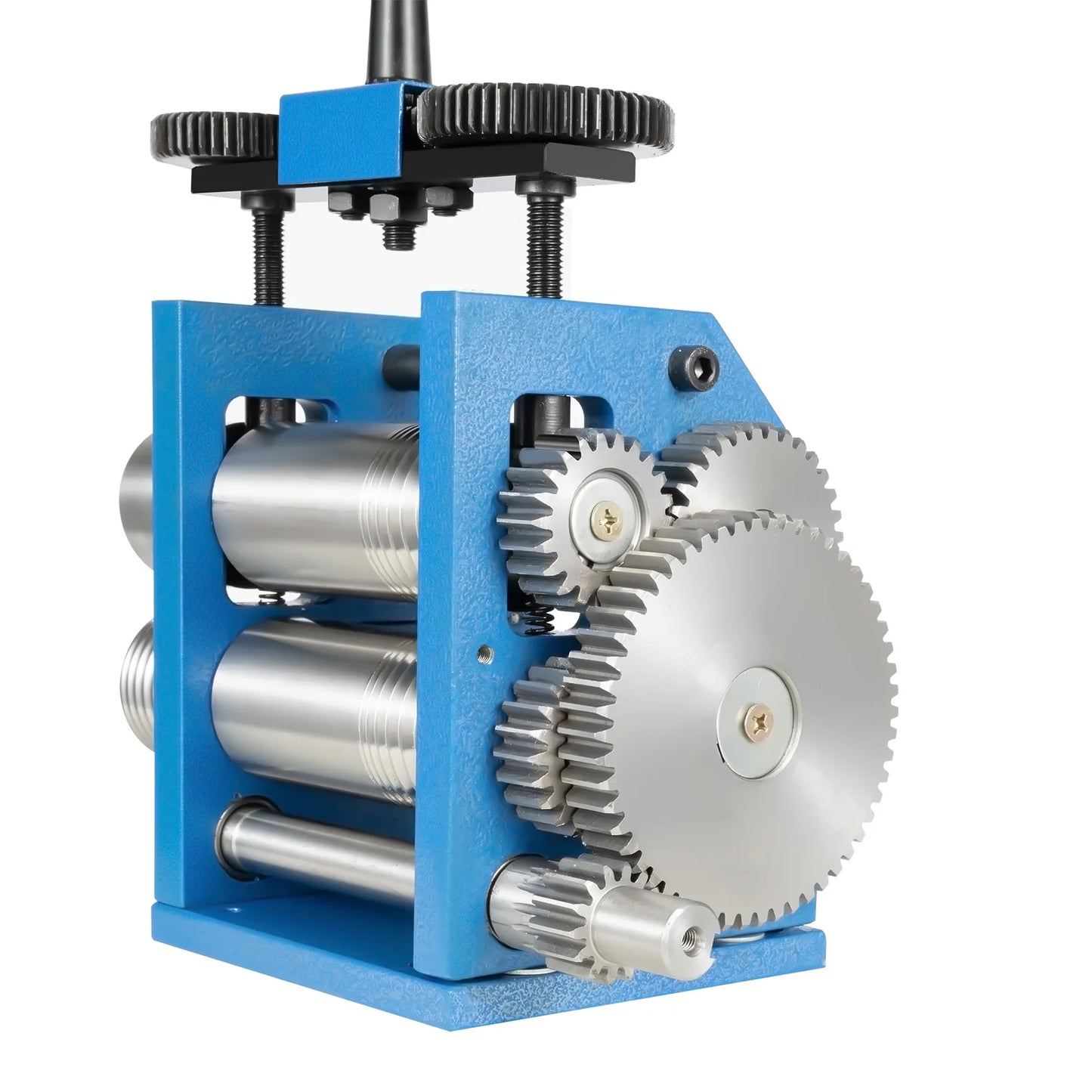 3inch Three-in-One Jewelry Rolling Mill Machine Flat Metal Goldsmith Gold Silver Engraver Tool 40cr Rollers for DIY Jewelry Work