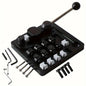 Metal Ring Bender Machine Jewelry Making Tool for Gold Silver Copper Round Forming Rolling Press DIY Craft Kit