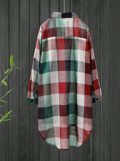 Women's Plaid Shirt