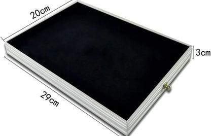 Rolling Jewelry Trolley Case with Drawers Sturdy for Travel and Vendor Showes