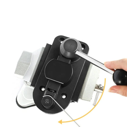 Metal Ring Bender Machine Jewelry Making Tool for Gold Silver Copper Round Forming Rolling Press DIY Craft Kit